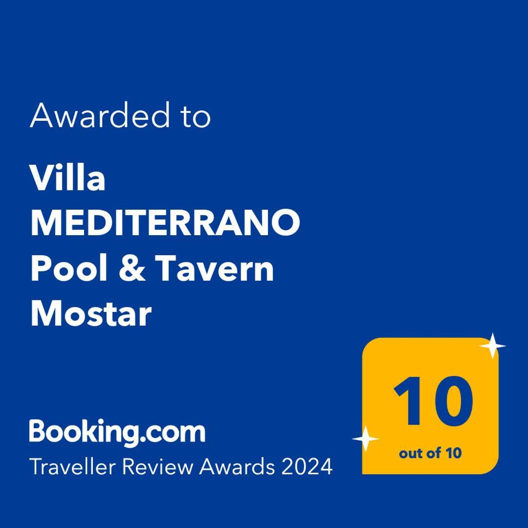 Private Villa MEDITERRANO Pool&Tavern near Mostar Buna Esterno foto